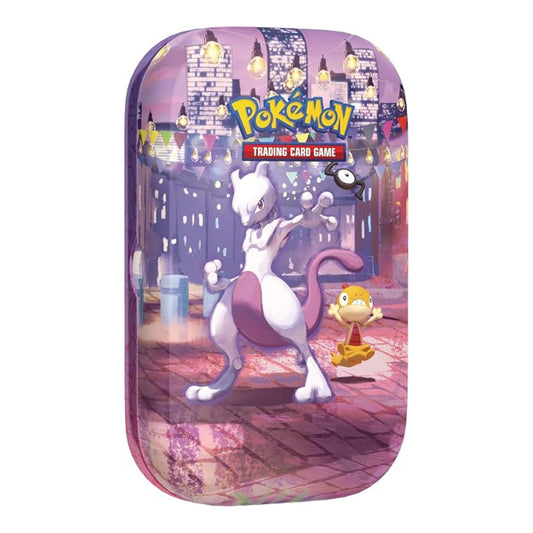 Pokémon : Mini-boîte 30ᵉ Anniversaire – Mewtwo du JCC Pokémon (1 Autocollant, 1 Carte Artistique et 2 boosters)